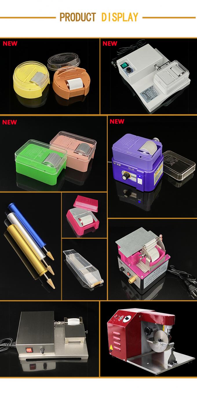 Electric Single Side Leather Edge Dyeing Machine Half-automatic Belts Edge Coloring  Painting Box 6