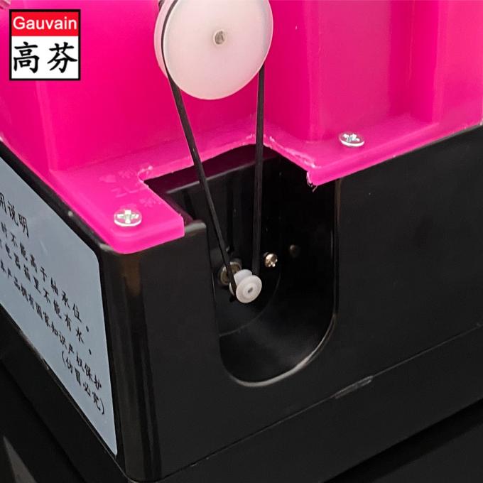 Machine de boîte de teinture de bord en cuir simple face avec couvercle en fer pour la fabrication de sacs de ceinture 10