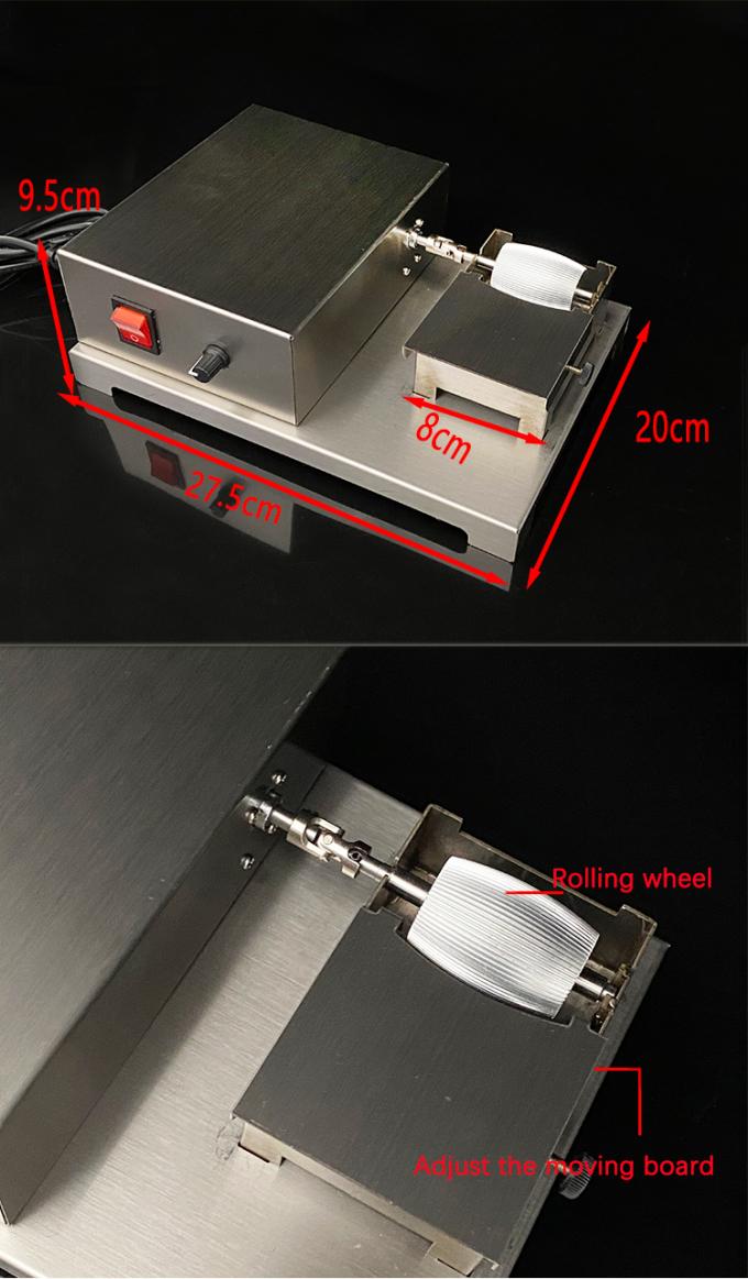 Moteur électrique à roulement à moteur à face unique pour peindre les bords de cuir 8