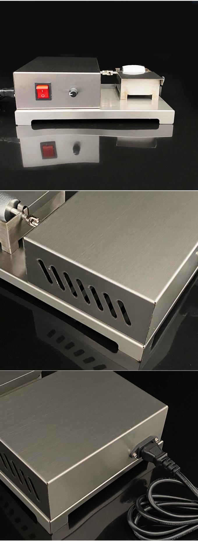 Moteur électrique à roulement à moteur à face unique pour peindre les bords de cuir 10