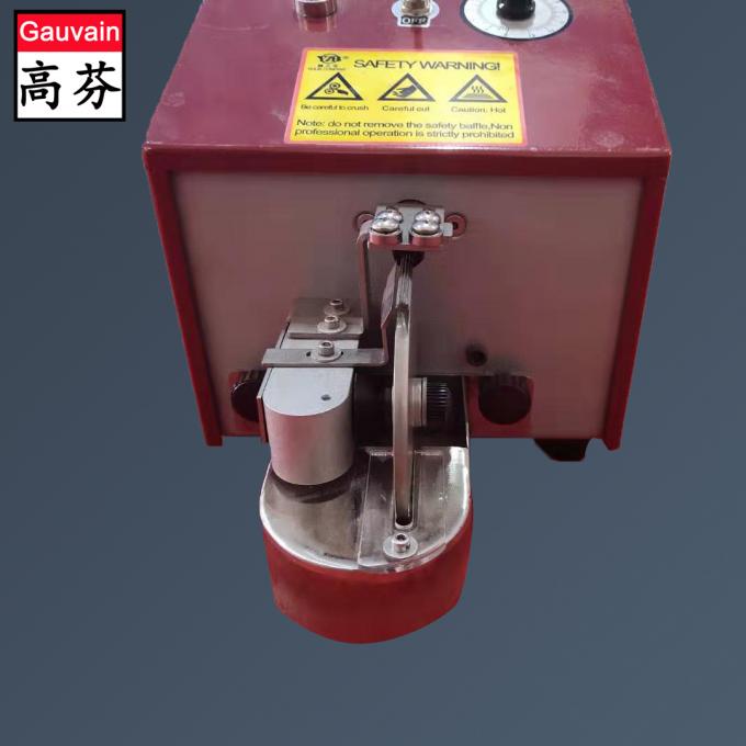 Single Side Electrical Leather Edge Painting Machine for Belt Bags 6