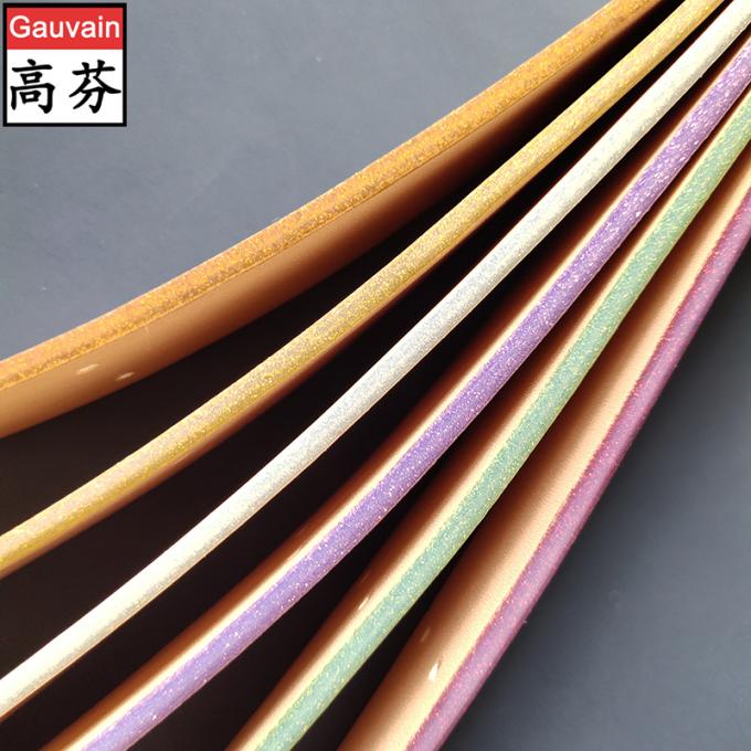Peinture de bord en cuir à paillettes en polyuréthane à base d'eau, revêtement liquide pour meubles, ceintures en cuir, sacs, sangles, dessus de chaussures 10