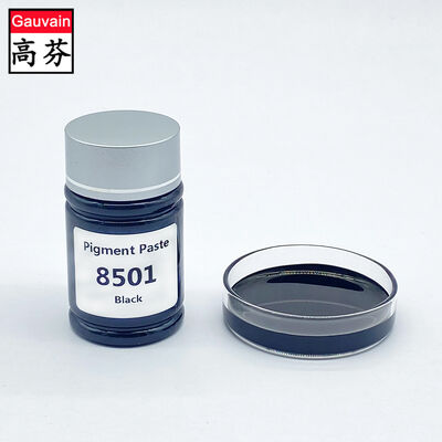 Pigments de pâte à base d'eau directe d'usine pour les revêtements 8501 Pigments liquides noirs pour l'encre d'impression textile