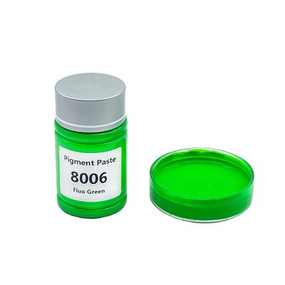 Vente en gros à long terme Qualité stable Couleurs vives Peinture Couleur Pâte à base d'eau Fluo Vert Pigment Dispersion